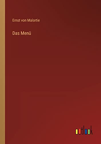 Das Menü (German Edition)