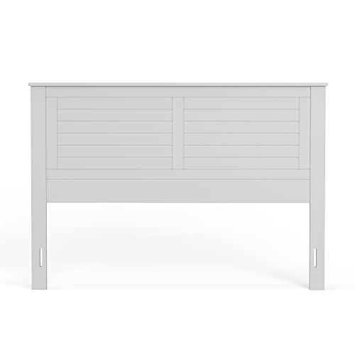 Glenwillow Home Campagne Wood Panel Headboard In White - Queen Size #TOP3