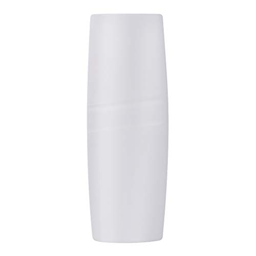 Hooqict Travel Toothbrush Case 3 in 1 Toothbrush Holder Case Plastic Portable Toothbrush Cover fot Travel Business Home Camping School Dorm Life(White)