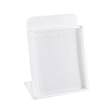Bbajszx Vitrina de joyería con para anillos del ombligo, pendientes de labios y anillos de nariz, tablero organizador de transparencia, tablero de exhibición de joyería de acrílico