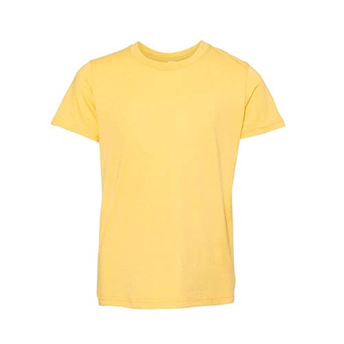 Bella + Canvas Youth Jersey T-Shirt L HTHR YELLOW GOLD