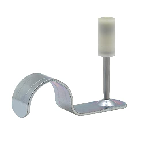 OPERMAXER Durchmesser 25mm manuelle Stahlnägel, Mauerwerk Nägel, 100 Stück Rohrnägel Wand Befestigungswerkzeug, für Rohrschelle Befestigung Wasserrohr Cover