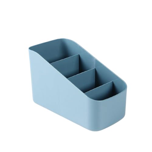 Image of wolpin 1 Piece Plastic Storage Box Multipurpose Desktop /Kitchen & Home Organiser Box for Wardrobe, Stationary items (16.5 x 9 x 10.5 cm)