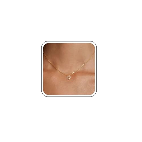 TseenYi Strass Herz Anhänger Halskette Kleine Imitation Diamant Herz Liebes Halskette Hohl Gold Kristall Liebe Anhänger Kette Halsketten Cz Strass Kragen Kette Braut Hochzeit Funkelnden Schmuck TseenYi Strass Herz Anhänger Halskette Kleine Imitation Diamant Herz Liebes Halskette Hohl Gold Kristall Liebe Anhänger Kette Halsketten Cz Strass Kragen Kette Braut Hochzeit Funkelnden Schmuck