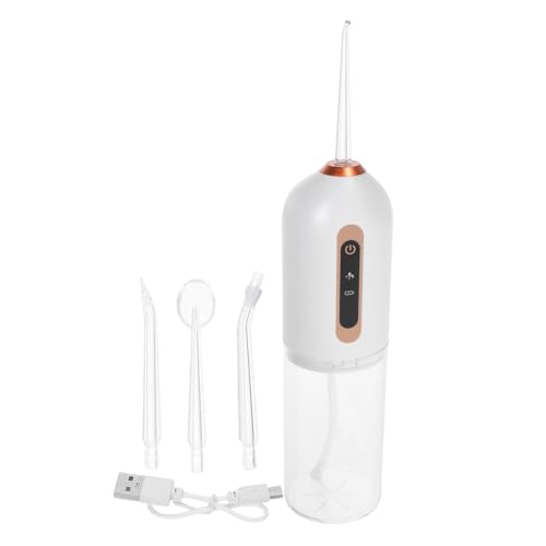 Anneome Hilo Dental Portátil De Viaje Inalámbrico De Mano Color Blanco Pp