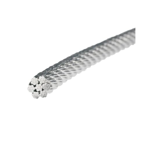 Câbles souples 7x7 de 2 mm inox A4 bobine 1000m fil acier garde-corps accastillage