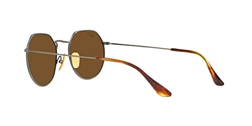 Image of Ray-Ban Junior Kids'RB8165 Jack Titanium Round Sunglasses