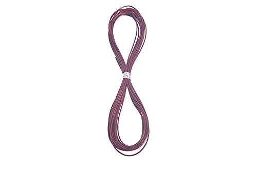 Konmay 50 Yards 1.0Mm 10 Colors Round Jewelry Real Leather Cord, Leather String For Crafting, Braiding #TOP4