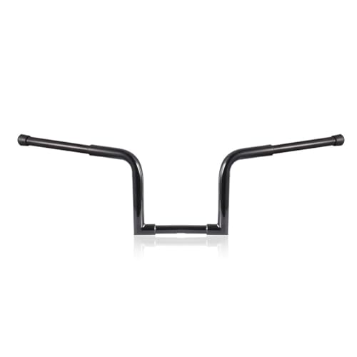 Guidon Z-Bar 1 pouce 25mm chrome pour moto Sportster et Ape Hanger Custom