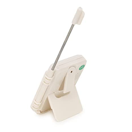 Image of Dr. Care Plastic Digital Multi-Stem Thremometer With External Sensing Probe Meter Stand Type Meter Lcd Display Fast & Accurate Response St-9283B Green House Agriculture Thermmeter (White, Pack of 1)