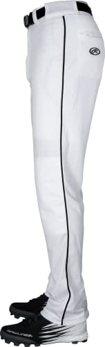 Rawlings Semi-Relaxed Full Length Baseball Pant | Adult Sizes | Multiple Colors