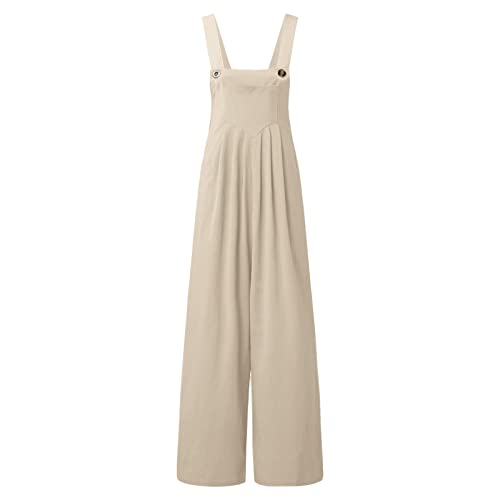 Mono largo para mujer tipo playsuit elegante con prácticos bolsillos y botones funcionales 5