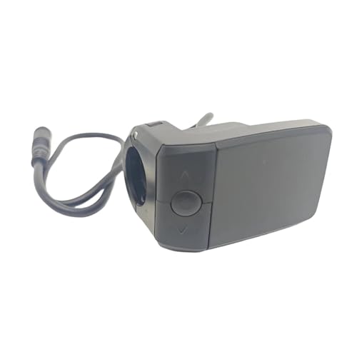 Menolana E Bike LCD Display for BBS01B BBS02B BBSHD Mid Drive Motor, Waterproof Electric Bicycle Meter Smart Indicator Control Panel, DZ5348 CAN