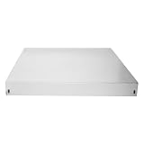 WESIEVYA Coperchio antipolvere trasparente per giradischi: coperchio di ricambio in acrilico trasparente compatibile con i modelli LP60X / LP60XBT di apparecchiature audio domestiche.