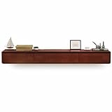 Ce meuble TV mural est fabriqué à partir de bois d'hévéa durable, connu pour sa résistance et sa résistance. Son design élégant s'intègre parfaitement dans n'importe quel salon, offrant à la fois style et fonctionnalité. La finition lisse et le grand espace de rangement améliorent votre expérience de divertissement, ce qui en fait un complément parfait à votre décoration d'intérieur.