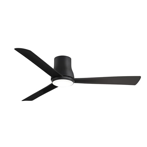 Minka Aire F873-CL Simple Flush 52" Outdoor Hugger Ceiling Fan with Remote Control in Coal Finish thumbnail 2