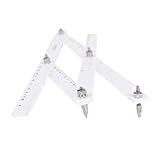 Fituenly Artista Pantógrafo Copia Dibujo Reductor Ampliadora Herramienta Plegable Medida Regla Oficina Escuela Suministros 34cm