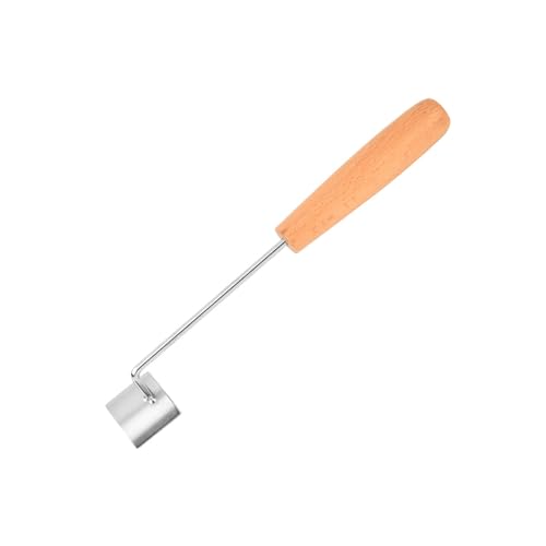 Herramienta eficiente de extracción de granos de maíz, pelador de maíz de acero inoxidable, pelador suave, cómodo agarre de madera, removedor eficiente de granos