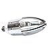 Green Creative 95345 (01718D/827) 5B11S/DIM/827 Silver Candle 5Watt Dimmable LED , Case of 6