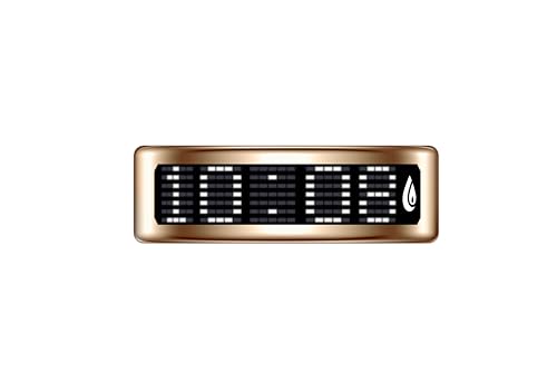 Image of Smart Ring Pro | Buy Sizing Kit First | Caller Notifications & Vibration Alerts | Built-in LED Display | Sleep Tracker, Heart Rate, HRV & SPO₂ | Sports Modes | Gesture Control | Gold | Size 12