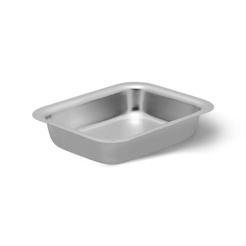 Image of United Scientific Aluminum Dissecting Pan, 8 inch X 6 inch, Designed for use in Biology Classroom or Home, 1 Each
