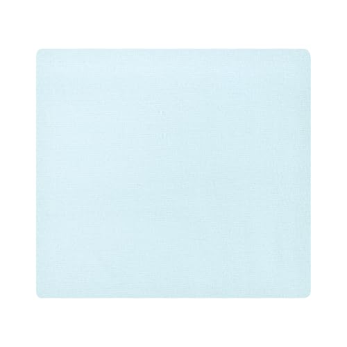 Image of Little Treasure Hudson Baby Cotton Poly Flannel Receiving Blankets Multipack, Blue Kangaroo, 30x30 inches