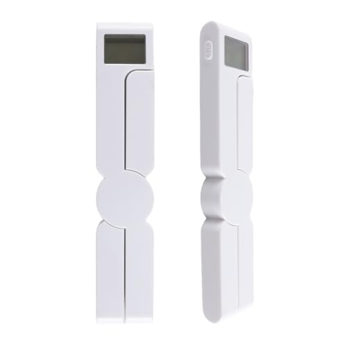 Ausi Compact Folding Digital Kitchen Scale Portable Food Scale for Baking, Cooking, Coffee & Diet Tracking (White)