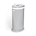 Ubbi Stainless Steel Nappy Pail, Odor Locking, No Special Bag Required, Award-Winning, Registry Must-Have, Matte Gray