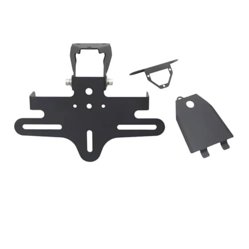 Cadre plaque d'immatriculation pliable et réglable pour moto 703R - 4
