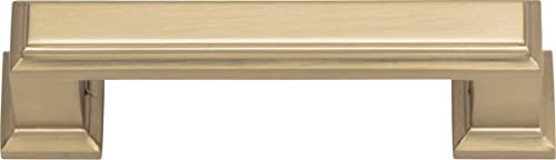 Atlas Homewares 291-Fg Sutton Place Collection 3 Inch Center Handle Pull, French Gold Finish #TOP6