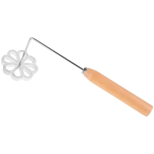 COLLBATH Molde para Freír Aluminio Antideslizante con Mango de Resistente y Portátil para Cocina Casera Molde para Masa Frita y Timbales
