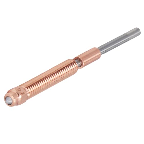 Jeffergarden for K2 Plus Nozzle, 0.2mm Quick Swap Nozzle, Integrated Copper Alloy, Replacement for 3D Printer M6 Thread