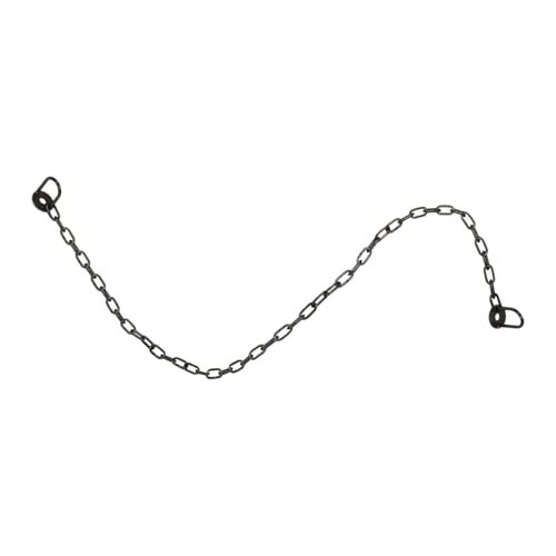 IWOWHERO Cadena de Barrera de Seguridad para Barandilla de Río 6 MM X 15 M Acero Resistente Eslabón Conector para Uso Exterior y Control de Multitudes