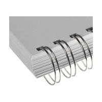 RENZ 320690623 Drahtkamm-Bindeelemente, Silber, 6.9 mm