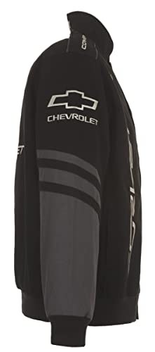 JH DESIGN GROUP Men's Chevy Corvette C7 Embroidered Cotton Twill Jacket3