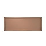 ZJFHEYUO Nicho de Ducha Empotrado para baño, Organizador de estantes empotrados para carritos de Ducha, de Acero Inoxidable para baño, Almacenamiento, champú y artículos de tocad