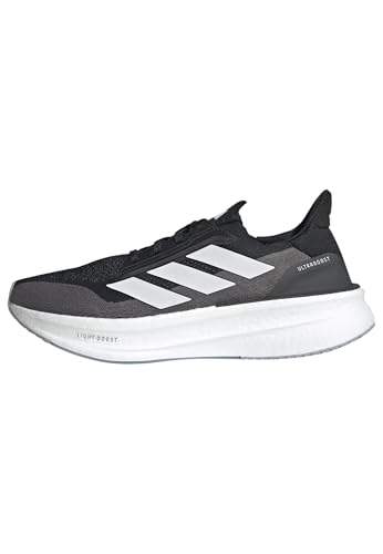 Adidas Men's Ultraboost 5X Running, Black/White/Carbon, 8