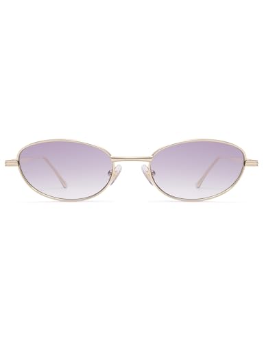 Retro Oval Sunglasses for Women Trendy Classic Shades Y2k Sunnies AP3747