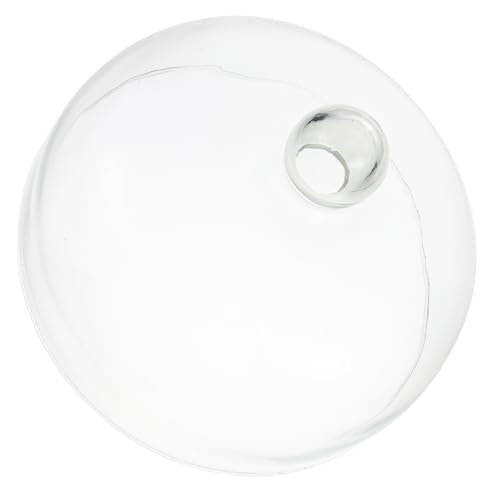 SEWACC Couvercle Alimentaire en Verre Transparent 23 CM de Diamètre Protection Pâtisserie Demi-Sphère Anti-Poussière Couvercle à Gâteau Résistant à la Chaleur Cuisine et Réfrigérateur