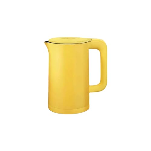 Hervidor Eléctrico de Acero Inoxidable 1800ml Amarillo miniatura 1