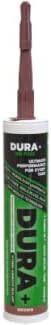 DURA+ All-In-One Hybrid Polymer Adhesive and Sealant: Waterproof, Extreme High Bond Strength, Replaces Silicone, Long-Lasting & Anti-Mould, Superior For Sanitaryware (290ml - Brown)