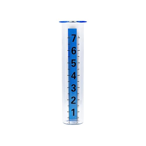 REDYY Rain Gauges,Upgraded Outdoor Rain Gauges Rain Meter Featuring Large Number & Effect for Easy Reading & Installation