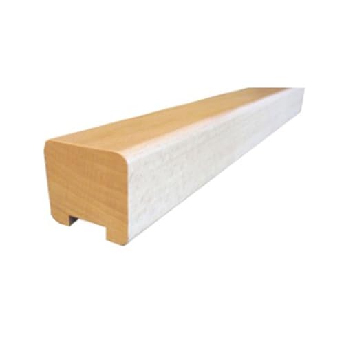 Handlauf Holz rechteckig 45 x 40 mm mit Nut Buche roh 1500 mm Handlauf Holz rechteckig 45 x 40 mm mit Nut Buche roh 1500 mm
