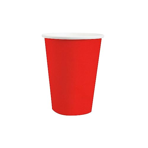 Santex 10 GOBELETS CARTON BIO 25CL ROUGE