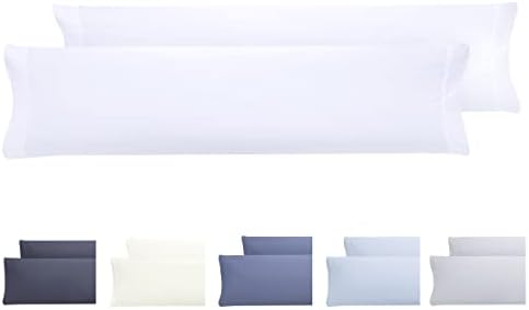 All-bed - zestaw 2 poszewek na poduszki, wyjątkowo miękka mikrofibra i hipoalergiczna. Zestaw 2-105x40 cm szaro-niebieski
