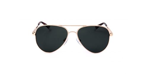 Image of Polaroid PLD 6012 /N /NEW PEF GOLD GREEN 56 /14 /140 UNISEX Sunglasses