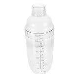 PartyKindom Coctelera De Mano Para Bebidas Vaso Mezclador De Coctelera Para Té y Leche