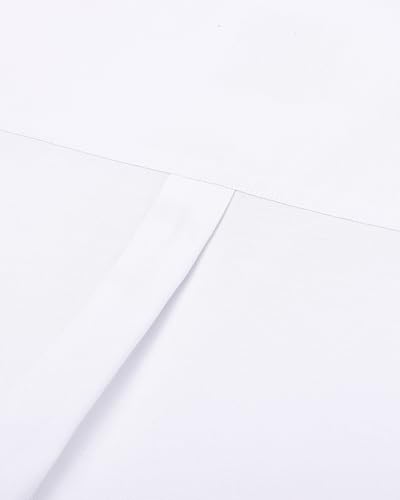 Alimens & Gentle Men's Short Sleeve Oxford Shirt Regular Fit Button Down Collar Shirts with Pocket3