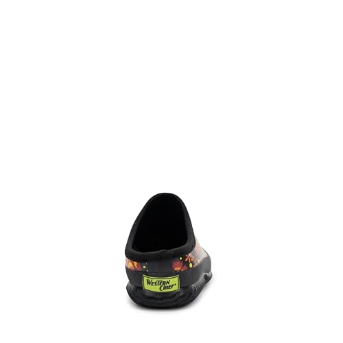 Image of Western Chief Women's Neoprene Waterproof Insulated Rubber Garden Clogs | Ladies footwear with warm lining, removable EVA comfort insole, and easy rinse self-cleaning outsole for wet weather chores