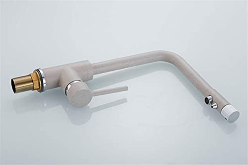 Robinet de purification d'eau en laiton doré pour une cuisine élégante